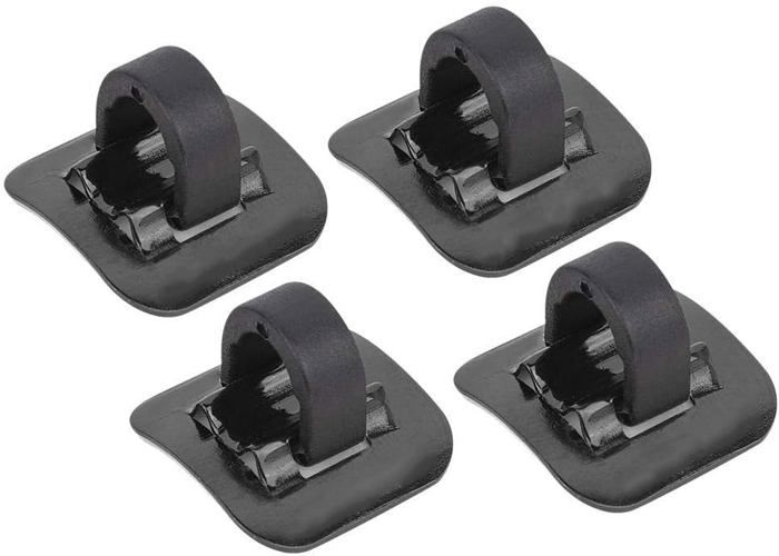 4pcs Guide de Tube de câble de Frein de vélo, Cadre de vélo de Route de Montagne C adaptateurs de Boucle Clips de câble de vélo