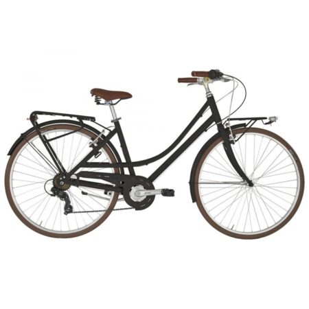 Vélo de ville vintage Alpina 28" freetime 7 vitesses noir h46 - ALPINE