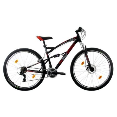 VTT BIKESPORT PARALAX 29"x480, F.DISC, 21 Vitesses, Cadre en Acier Noir