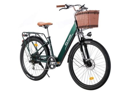 CYSUM C26- Vélo électrique - Roues 26" - moteurs 250W - Batteries 36V 10Ah - Autonomie 40KM -SHIMANO 7 SPEED dames