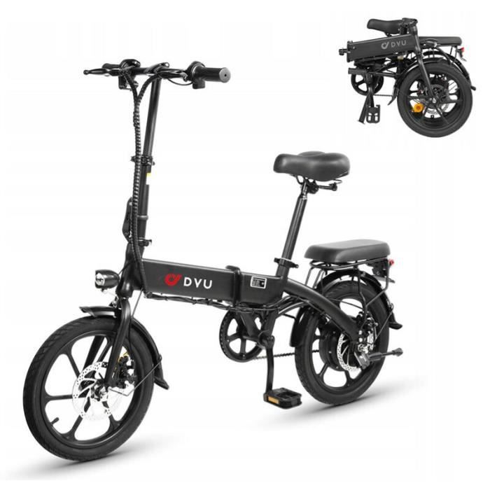 Vélo électrique pliant - DYU - A1F - Batterie 7.5Ah - Roues 16" - 250W - 25km/h