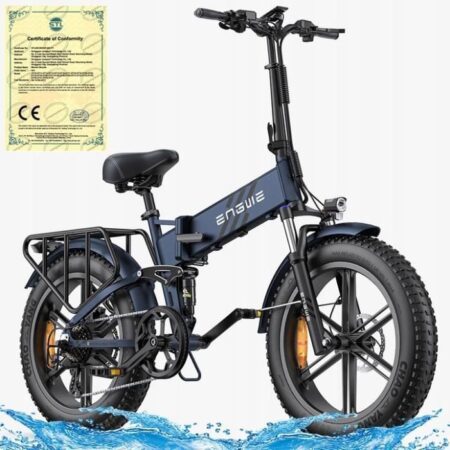 Vélo électrique - ENGINE PRO 2.0 - 52V 16Ah - 1200W - Cadre pliant - 32KM/H