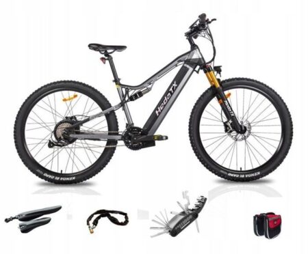 HEDATX TX19 Vélo Électrique - 1000W - Batterie Amovible 48V-19.2Ah - 27 Vitesse SHIMANO - Autonomie: 65 - 90km - Roue 29’