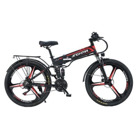 JINGHMA R3 500W 48V 12.8Ah 26 pouces pneu vélo électrique 40 km/h vitesse maximale 70 km tout-terrain puissance VTT 26 pouces