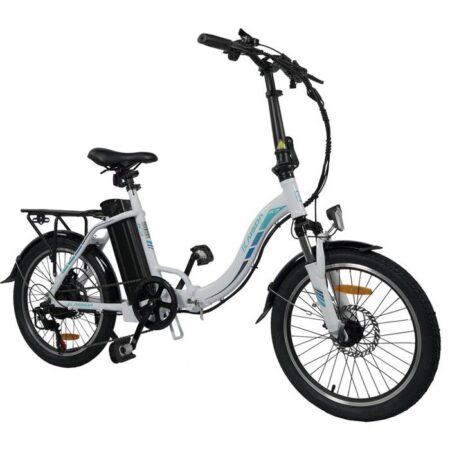 KAISDA K7 Vélo Électrique VAE Pliable 20”- Moteur 350W Batterie 36V13AH - Autonomie 70km - Shimano 7 Vitesses/Pédalage