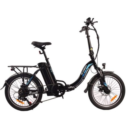 KAISDA K7 Vélo Électrique VAE Pliable 20”- Moteur 350W Batterie 36V13AH - Autonomie 70km - Shimano 7 Vitesses/Pédalage Assisté,Noir