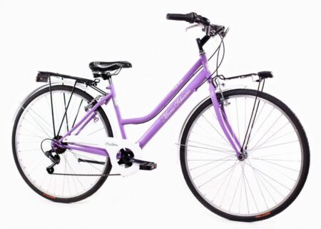 MARIO SCHIANO vélo de ville 28 femmes , vélo de marche 7 vitesses Shimano ,Wisteria