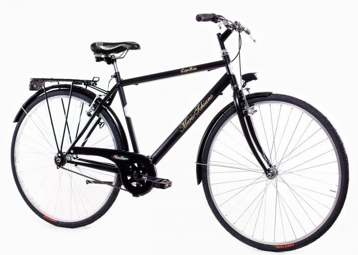 MARIO SCHIANO vélo de ville 28 homme , 1 vitesse , Noir