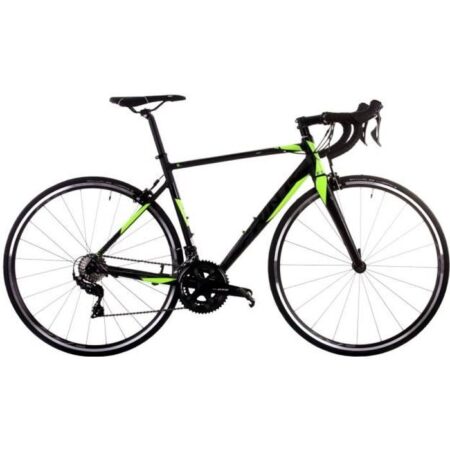 MONZA TEAM 28"x550, 2X11 Vitesses, Cadre noir MATT, Noir-Neon vert