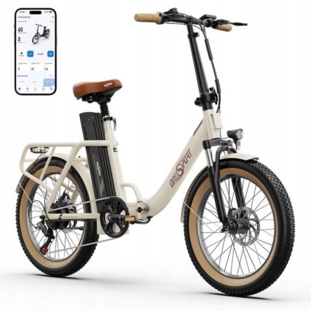 Onesport ot16 - vélo électrique pliant - moteur 250W - batterie 48v 17ah - endurance 60 - 70km - roues 20 "-freins à disque