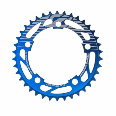 Couronne INSIGHT - BMX - Pignon 38T - Aluminium - Bleu