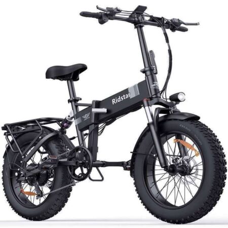 Produit tout neuf - Vélo électrique Pliable -  Ridstar H20 1000W - Puissance 60km Autonomie 50km/h - Vitesse  - Shimano 7 speed