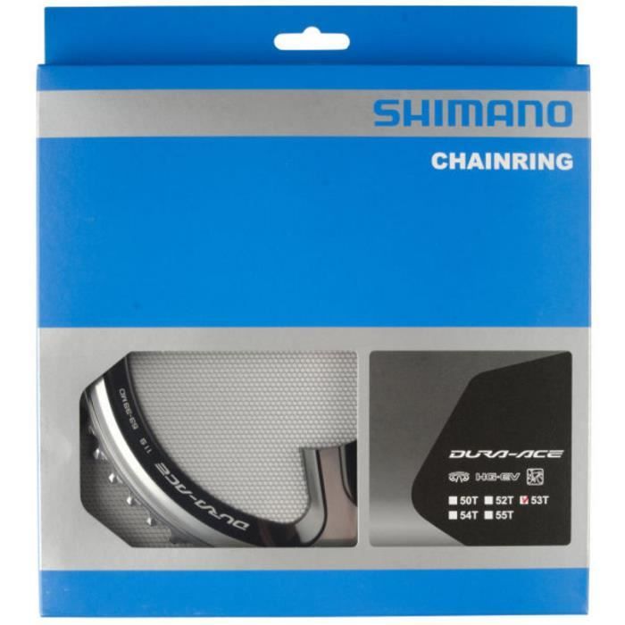 Plateau Shimano Dura-Ace FC-9000 - 11 vitesses MD noir/argent