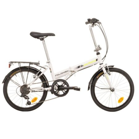 VELO BACHINI FOLDING 20", 6VT BLANC/VERT
