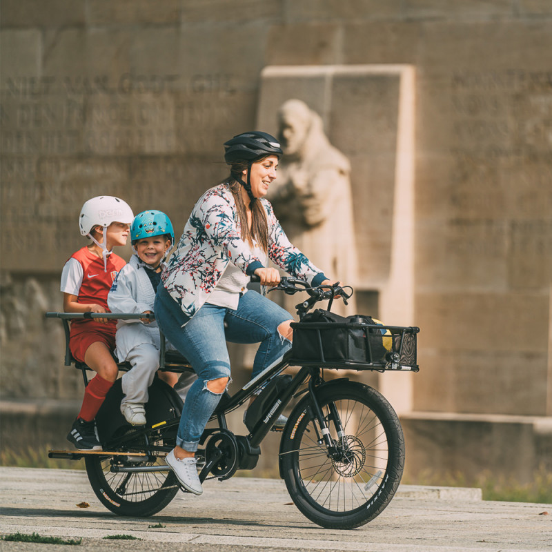 Vélo cargo électrique Yuba Kombi E6 – Image 16