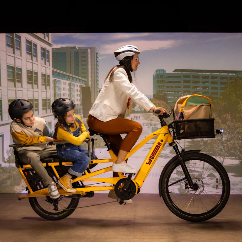Vélo cargo électrique Yuba Spicy Curry – Image 10