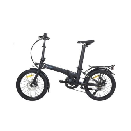 Vélo électrique pliant Dahon Unio E20 DB - Noir - Batterie 36V9.5Ah - Roue arrière - Aluminium