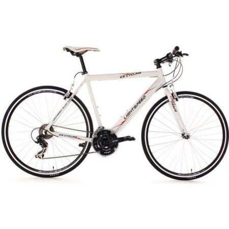 Vélo route alu 28'' Lightspeed blanc TC 56 cm KS Cycling