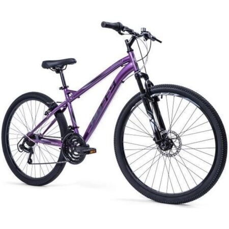 Velo VTT Huffy Extent pour femmes 27,5" Semi-Rigide - Shimano 18 vitesses, violet brillant + noir