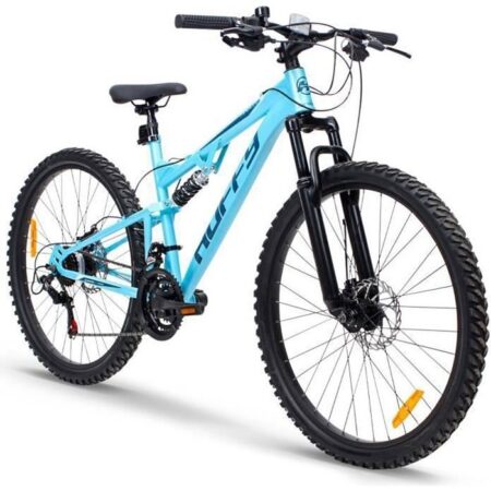 Velo VTT Huffy Marker 26" Tout Suspendu Shimano 21 vitesses - Bleu