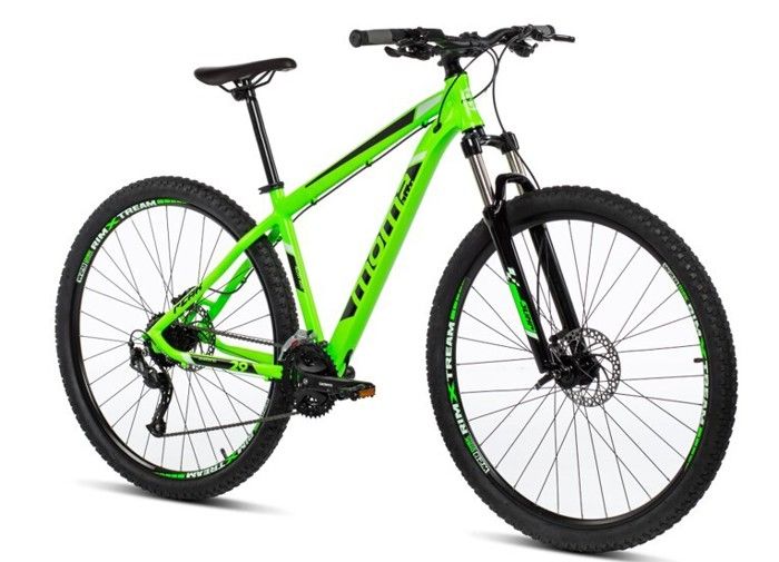 Vélo VTT MOMA BIKES PEAK 29" SHIMANO ALTUS 27V Freins à disques hydrauliques Suspension blocable (Taille L)