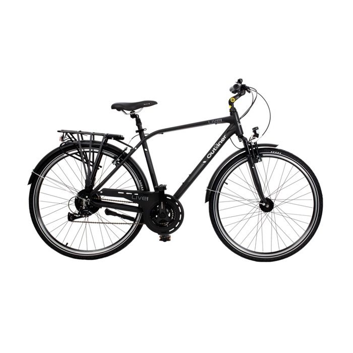 Vélo de ville Outliner 24K696, 28", noir