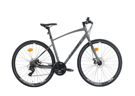 VÉLO ELEVEN FREEZ 1.0 28" GRIS/NOIR MATE S