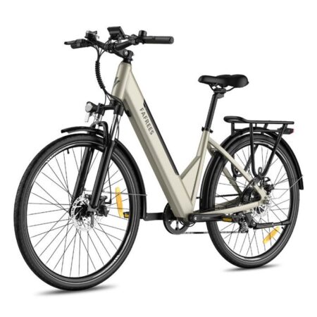 Vélo électrique FAFREES F28 pro - 27.5" VTT Électrique 480W Large Batterie 14.25Ah/36V E-bike avec contrôle APP, Shimano 7s, Or
