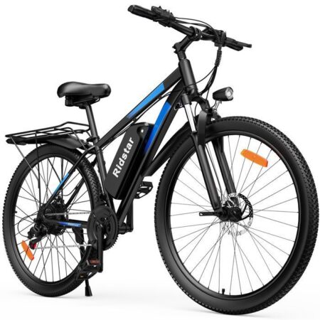 Vélo Électrique-29"*2.1 pneus tout terrain-Moteur 1000W-Batterie Amovible 48V/21Ah-Autonomie 40-60km-Shimano 21 vitesses-Noir