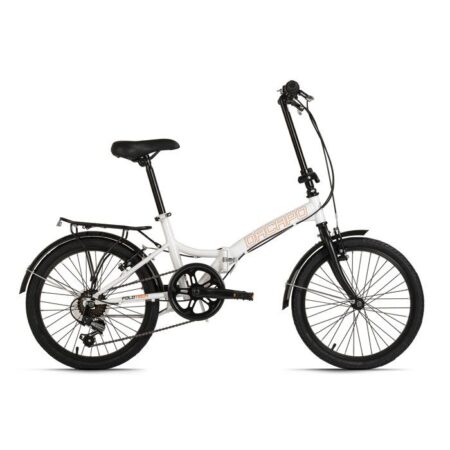 Vélo pliant 20'' „FOLDTECH“ blanc 6 vitesses DaCapo