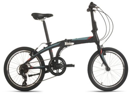 Vélo pliant 20'' YACHTER noir 6 vitesses Neuzer