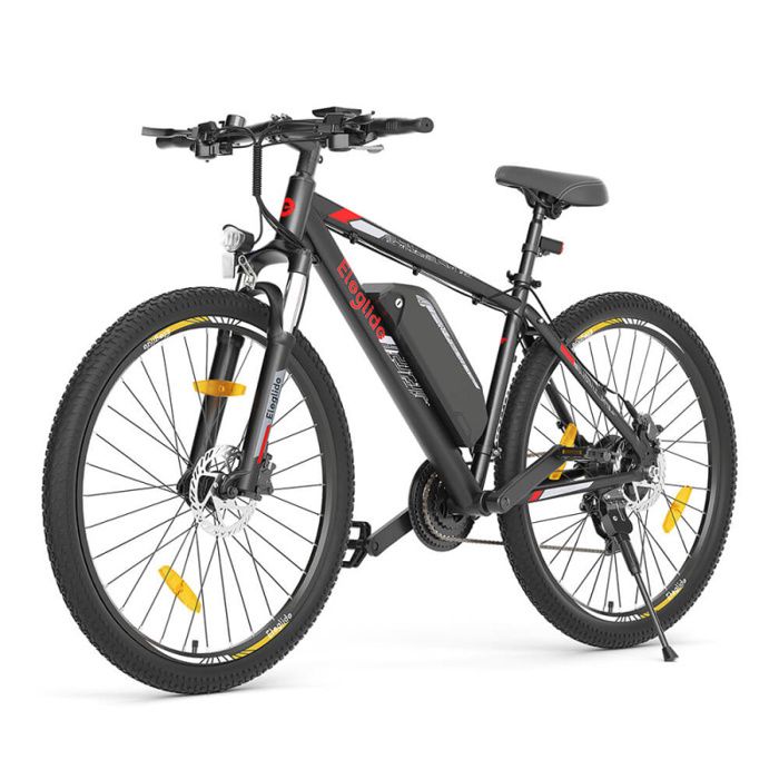 VTT Électrique Eleglide Mopride 2 - Moteur 250W 36V - Batterie 15.6 Ah - 27,5 Pouces - 24 Vitesses -25km/h - App Control