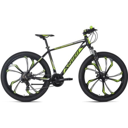 VTT semi-rigide 27,5" Xplicit noir-vert 21 Vitesses TC 46 cm KS Cycling