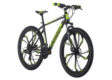 VTT semi-rigide 27,5" „XPLICIT“ 21 Vitesses noir-vert KS Cycling
