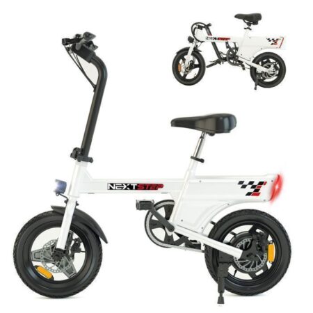 YEE GOO - Vélo Électrique Pliable - Roues 14"x 2.1 - Moteur 250W 25km/h - Batterie 36V 7.8Ah - Ville E-Bike -Hauteur Réglable-