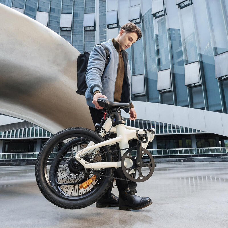 ADO Air20 Vélo électrique Pliable, EBike Entraînement par Courroie, 17.5kg, LCD – Image 6