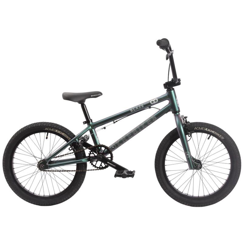 BMX enfant alu BLAZE AL vert 18 pouces 9,3kg léger solide