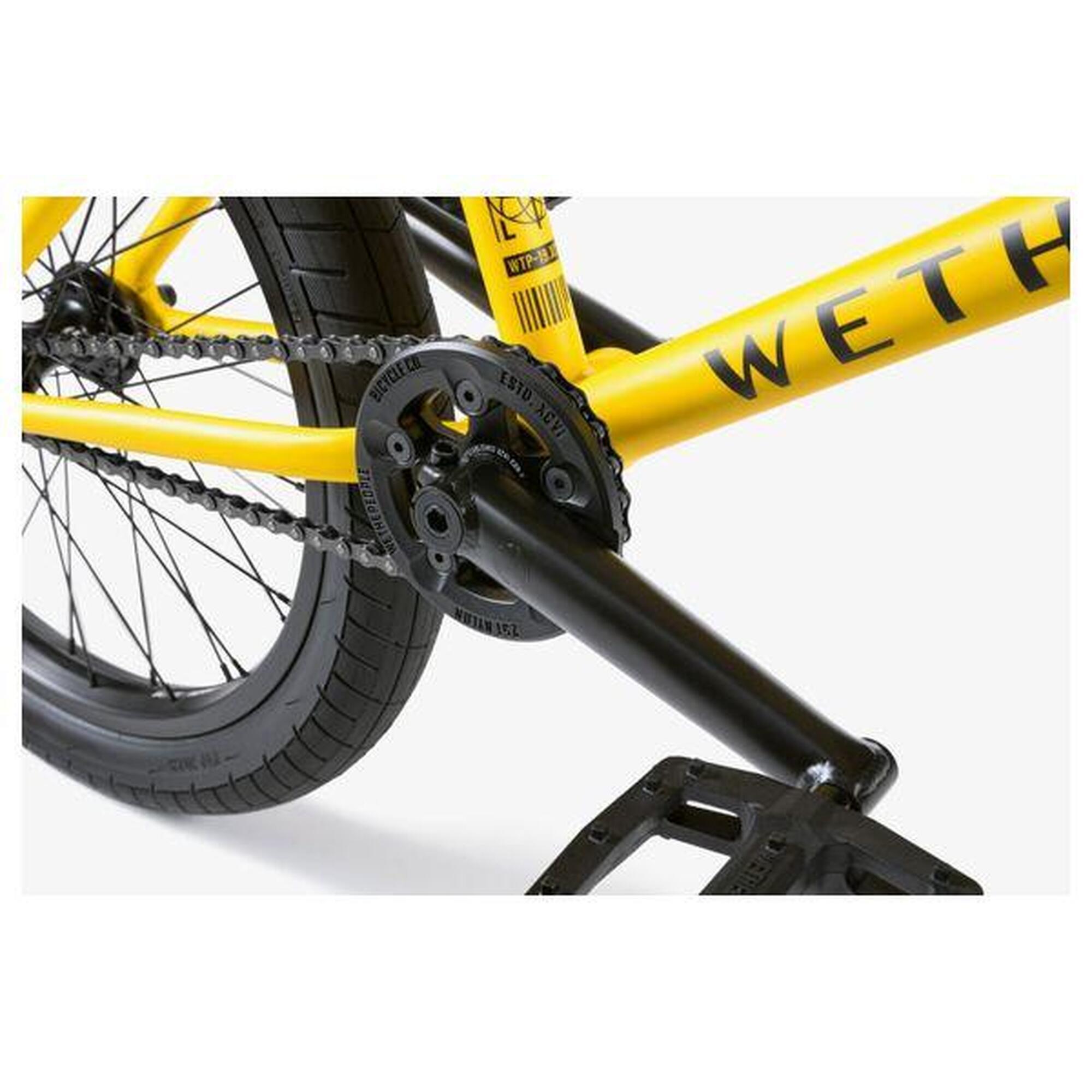 BMX Freestyle WeThePeople Justice 20.75'' Jaune – Image 4
