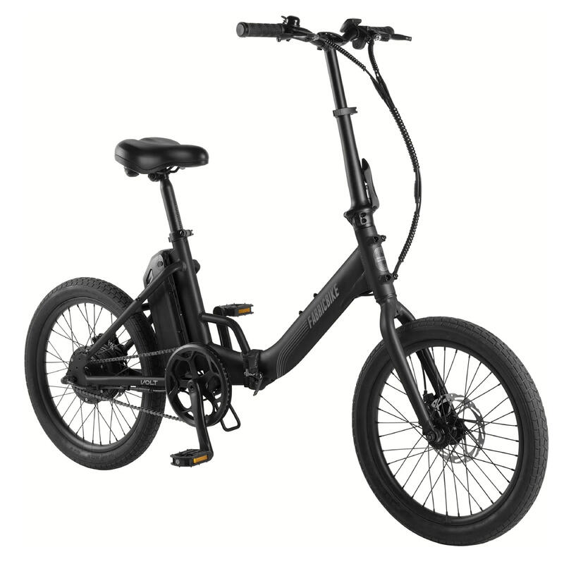 Fabricbike Volt - Vélo électrique pliable 20" Aluminium. Noir – Image 2