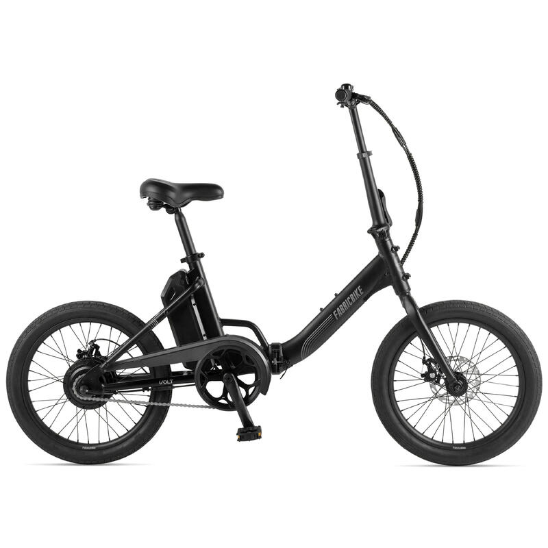 Fabricbike Volt - Vélo électrique pliable 20" Aluminium. Noir