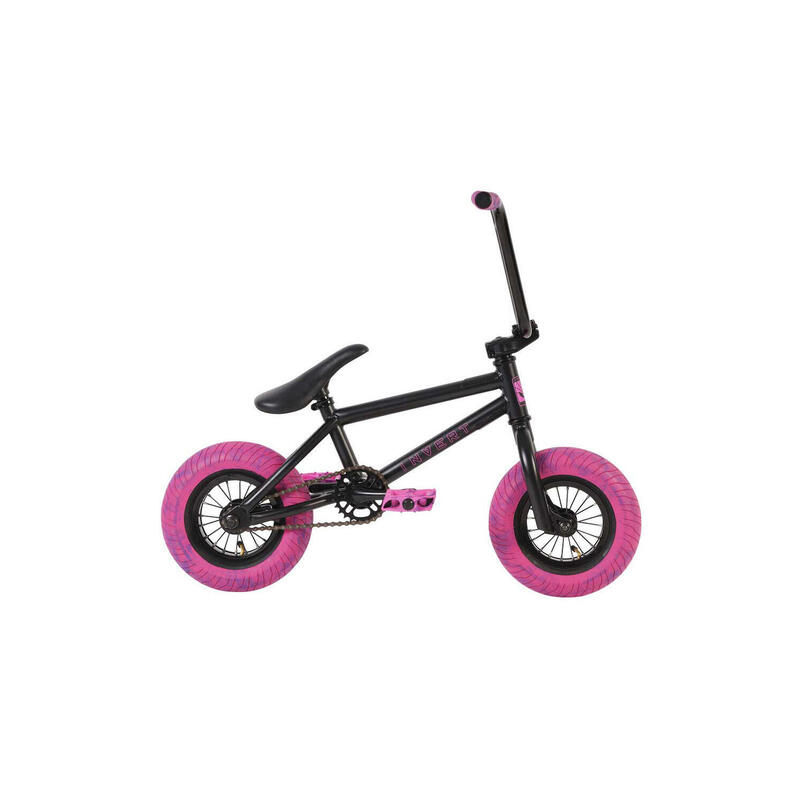 Invert Supreme Mini BMX - Noir/Rose – Image 3