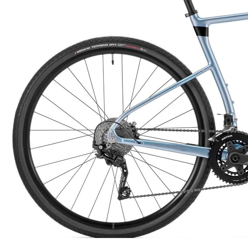 Reconditionné - Vélo Gravel Route - Belador Allroad HPR4 bleu – Image 2