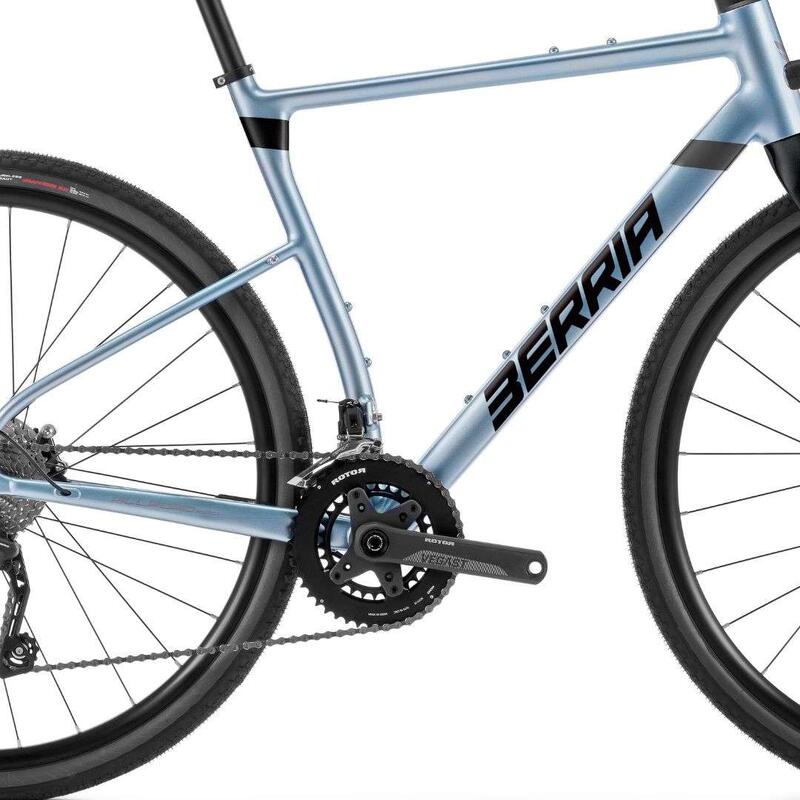 Reconditionné - Vélo Gravel Route - Belador Allroad HPR4 bleu – Image 3