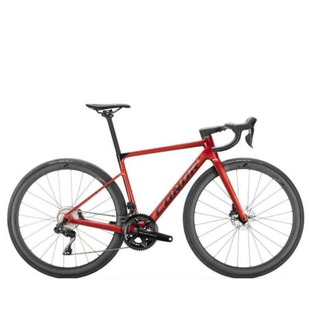 Reconditionné - Vélo Route - Volcano Dura Ace Di2 rouge et noir adulte