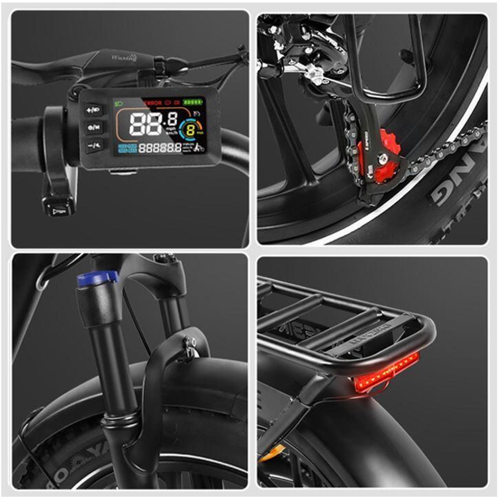 SECONDE VIE - fatbike électrique pliant C05PRO 470WH 20"x4" - TRÈS BON – Image 3