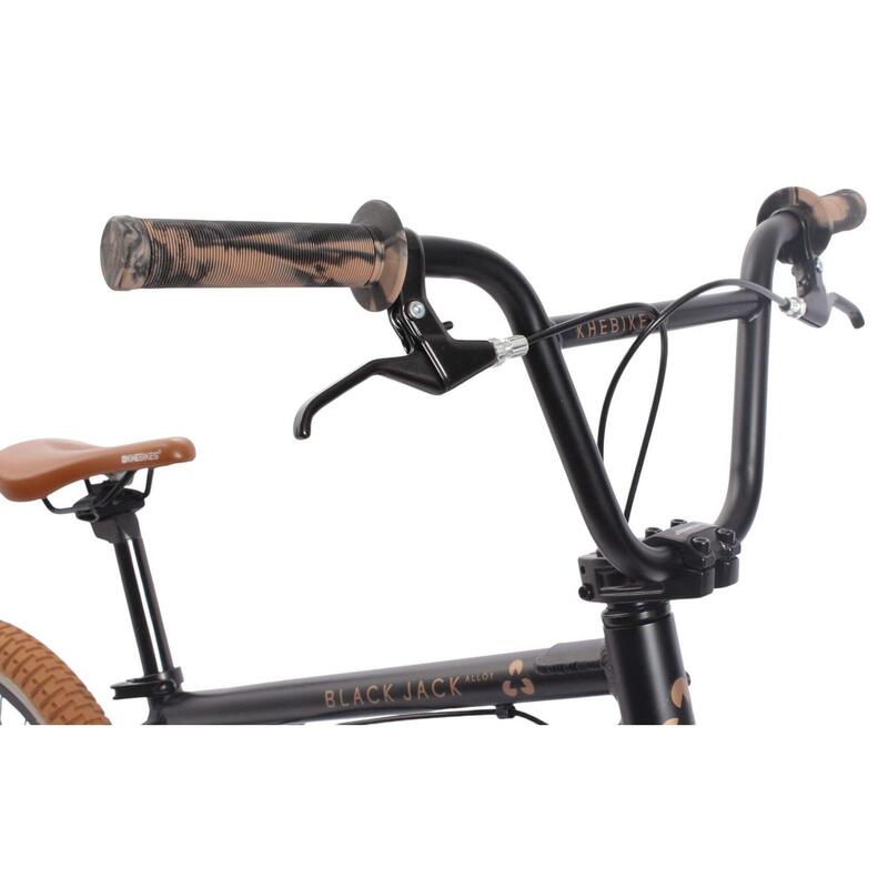 Vélo BMX alu BLACK JACK DISC AL noir 20 pouces 10 kg – Image 3