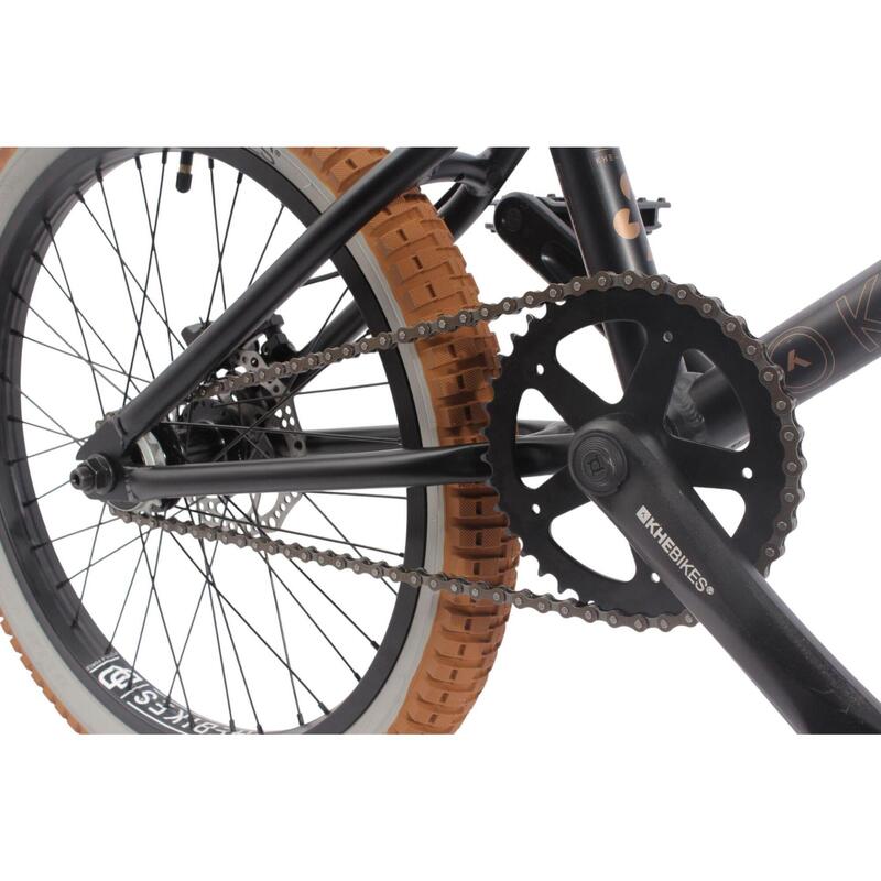 Vélo BMX alu BLACK JACK DISC AL noir 20 pouces 10 kg – Image 6