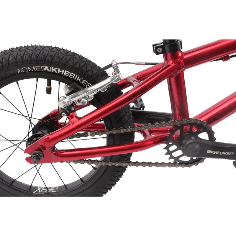 Vélo BMX alu enfant EVO LL rouge 14 pouces 7,5 kg – Image 6