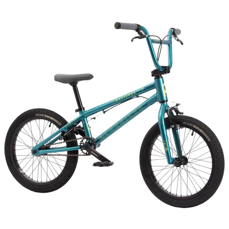 Vélo BMX alu enfant RAVISHER LL turquoise 18 pouces 8,6kg – Image 2