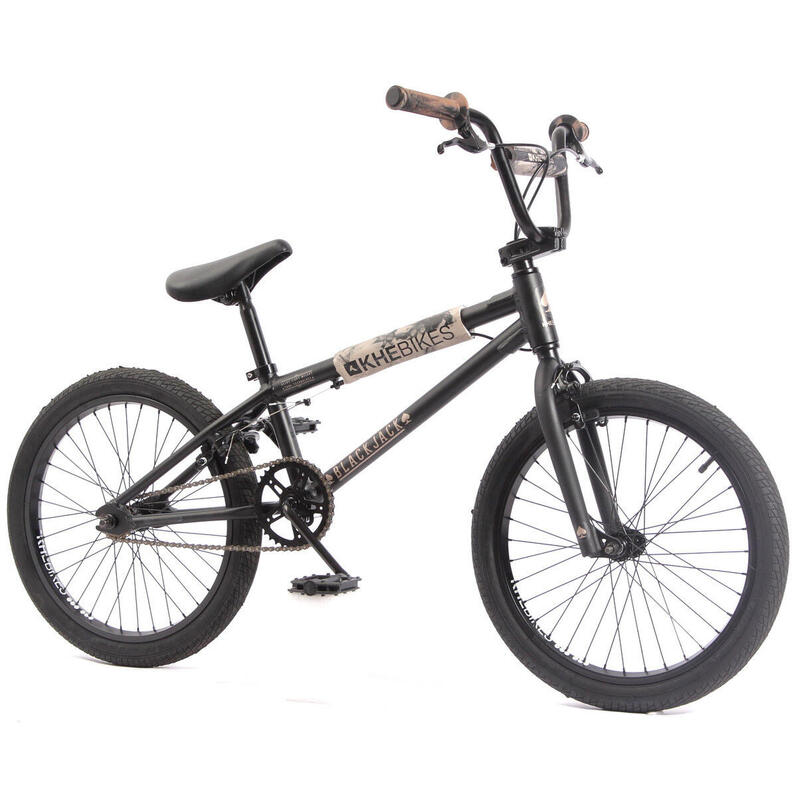 Vélo BMX Black Jack enfants noir 10,2kg 20 pouces – Image 2